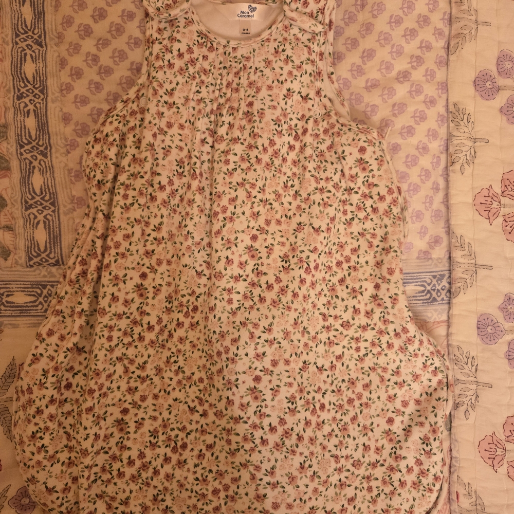 Mon Caramel Baby Sleep Sack 0-6M – Sweet Floral